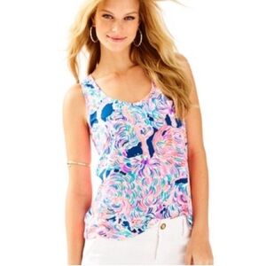 Lilly Pulitzer Crayton Tank in Head in the Sand